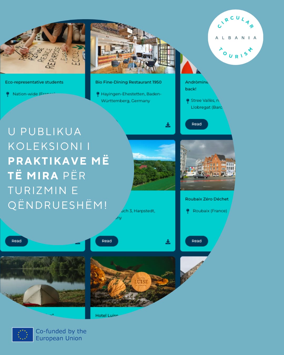 U publikua Koleksioni i Praktikave më të Mira për turizmin e qëndrueshëm!